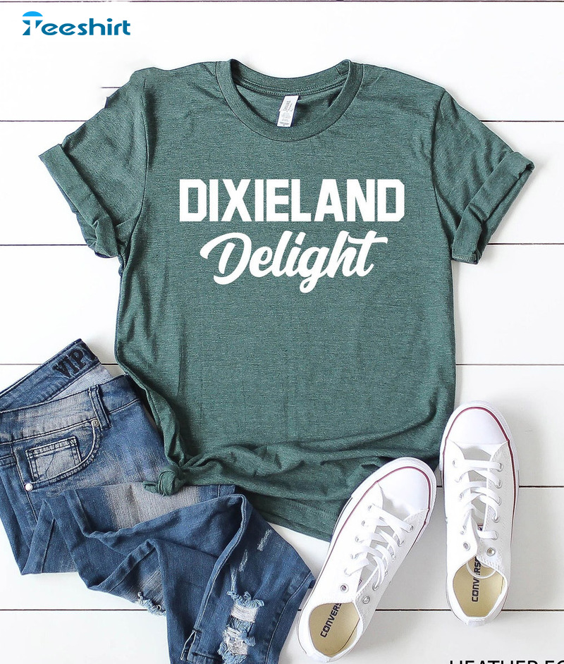 Dixieland Delight Shirt - Alabama Crimson Football Unisex T-shirt Long Sleeve