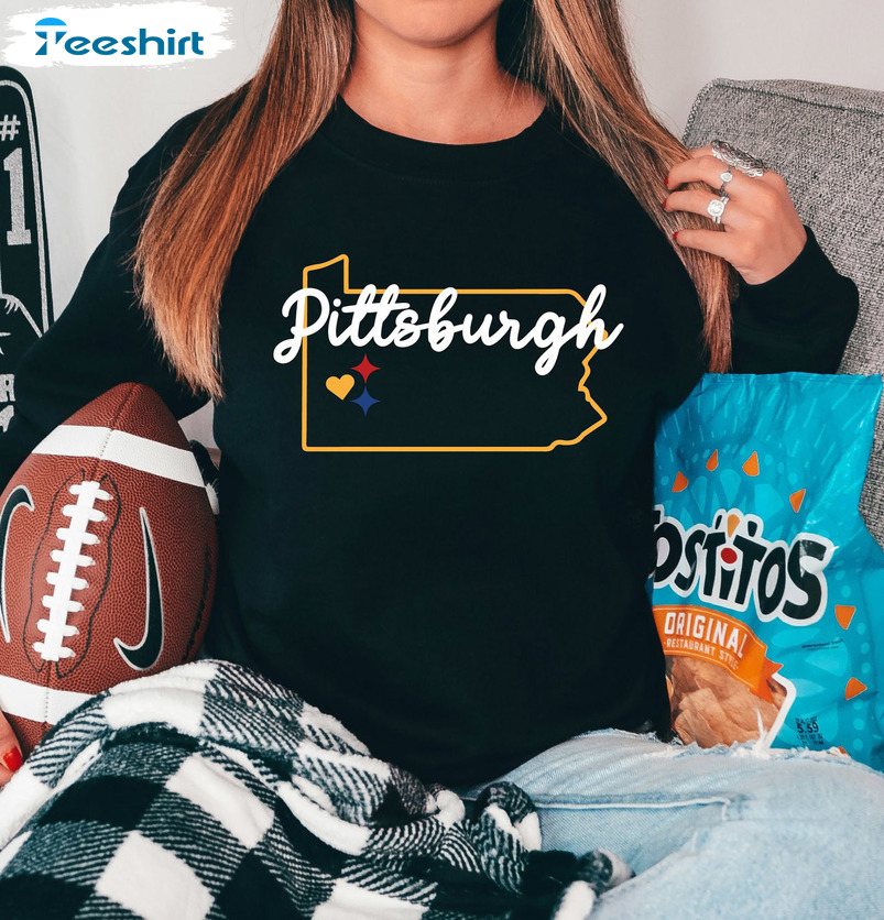 Pittsburgh Steelers Shirt - Pittsburgh Trending Design Crewneck Sweatshirt