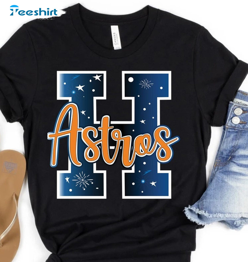 Astronaut Shooting Star Shirt - Space City Unisex T-shirt Long Sleeve