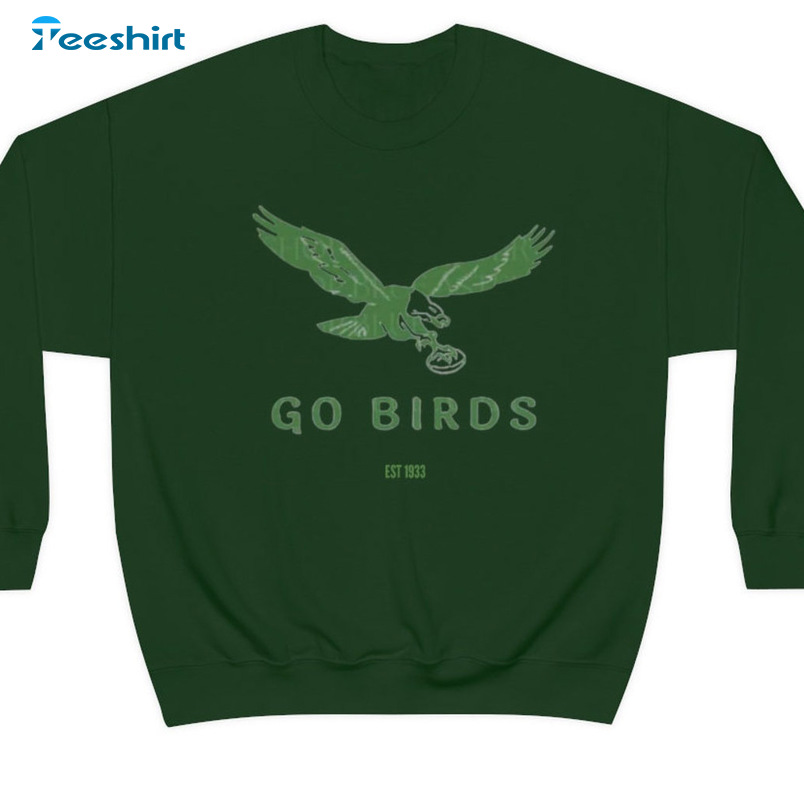 Vintage Go Birds Philadelphia Eagles Cute Sweatshirt Fan Gift - Trends  Bedding