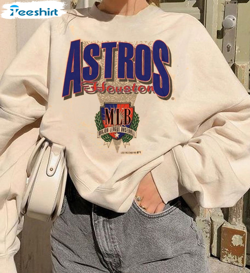 Astros Houston Shirt - Space City Houston Vintage Tee Tops Sweater