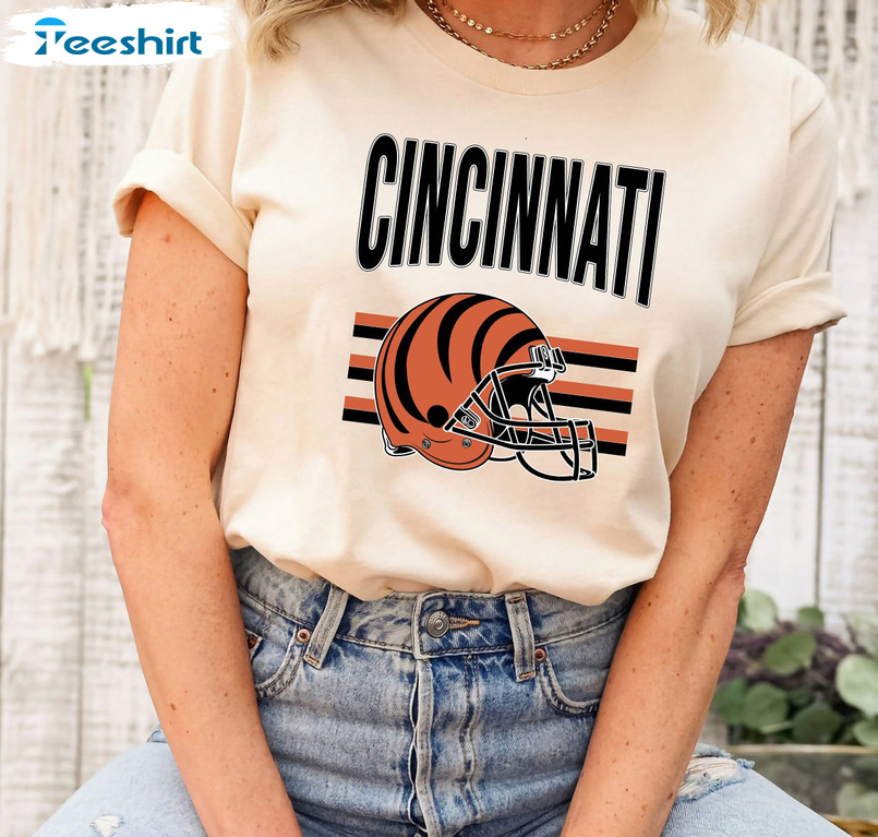 Vintage Cincinnati Bengals Football Shirt, Cincinnati Sweatshirt