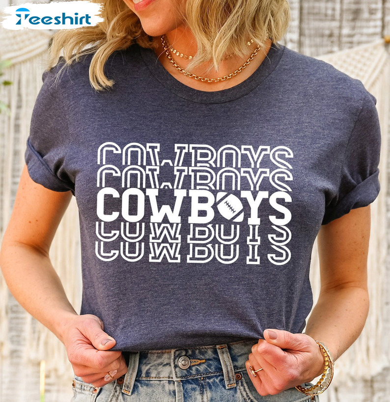 Cowboys Fun Shirt - Mascot Cowboys Unisex T-shirt Crewneck