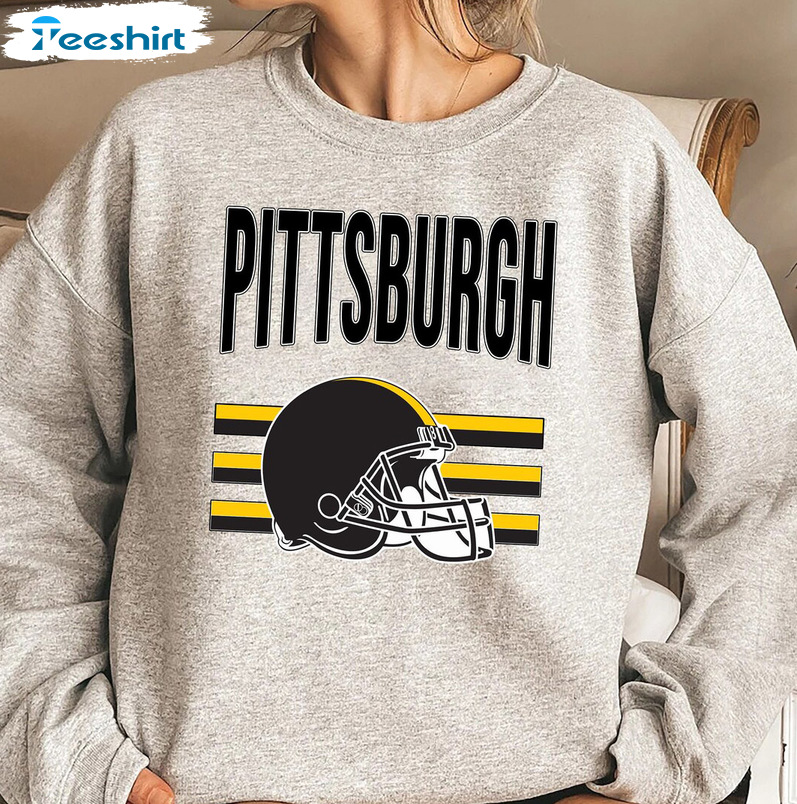 Pittsburgh Pennsylvania Shirt - Football Vintage Sweatshirt Short Sleeve