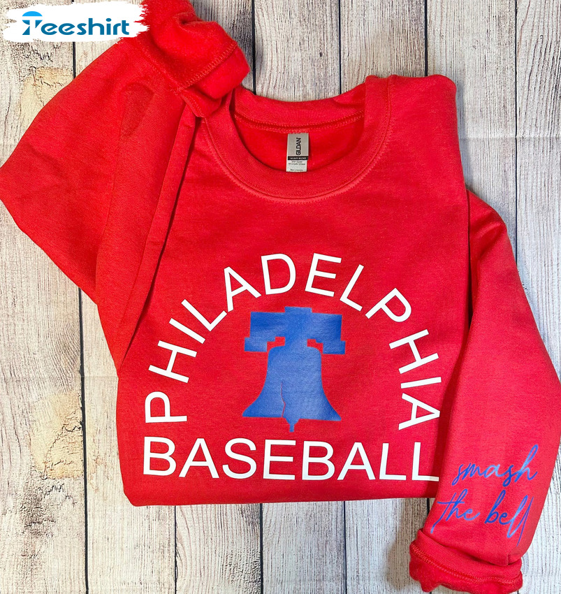 Philadelphia Baseball Shirt - Ring The Bell Trending Unisex Hoodie Crewneck