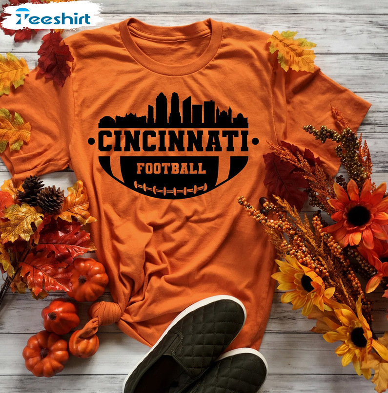 Cincinnati Football Shirt - Bengals Sweatshirt Unisex Hoodie