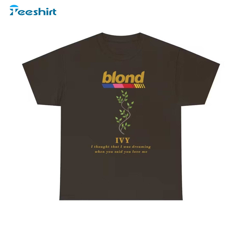 Frank Blond Sweatshirt, Gift For Fans Tee Tops Sweater