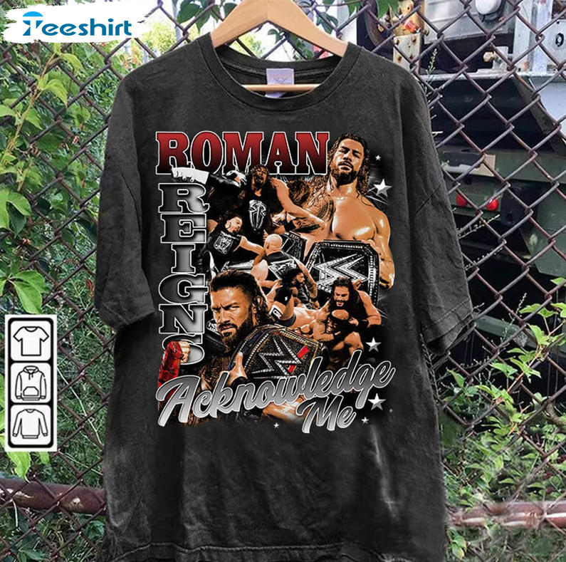 Vintage 90s Style Roman Reigns Shirt, American Hoodie Tank Top