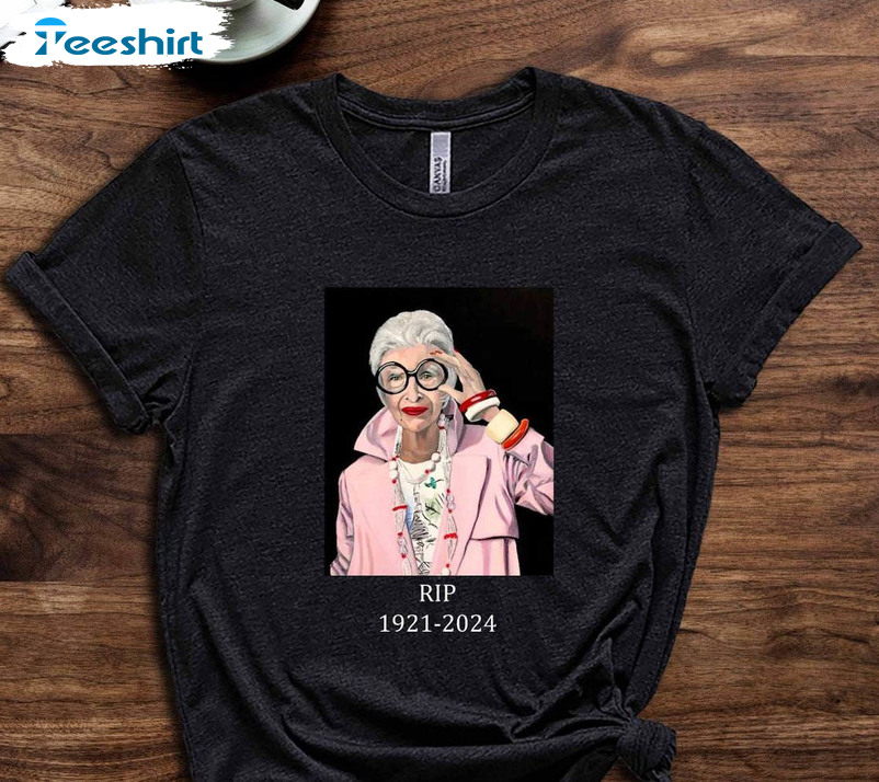 Limited Rip Iris Apfel Shirt, Unique Iris Apfel Fan Gift Sweater Tank Top