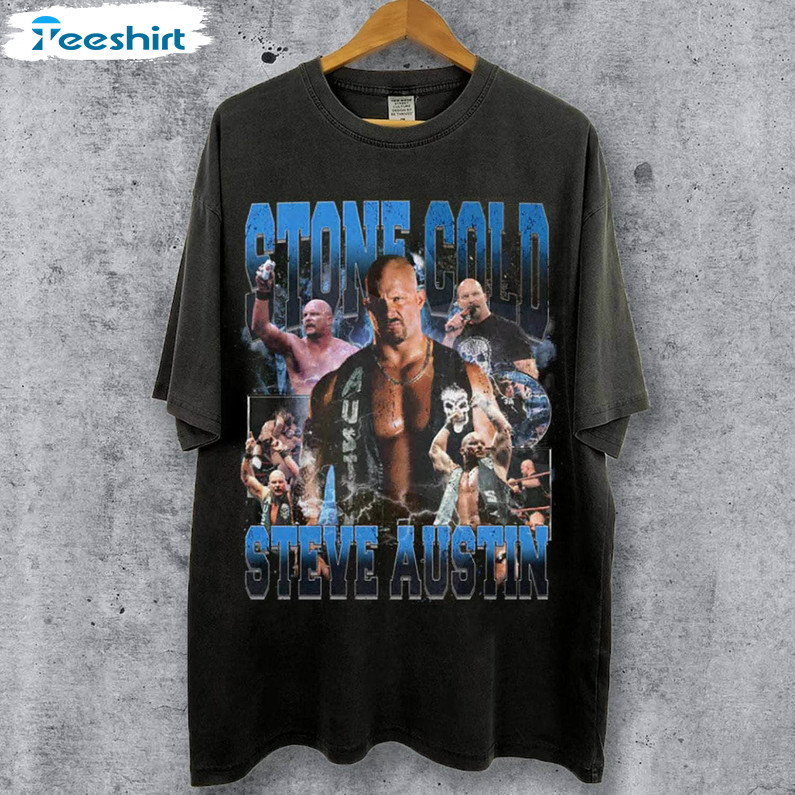 Limted Stone Cold Steve Austin Shirt, Retro American Hoodie Sweater