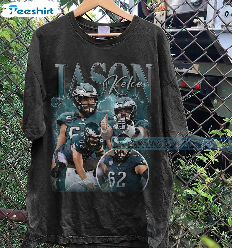 Vintage Jason Kelce Shirt, Unique Sport Sweatshirt Hoodie
