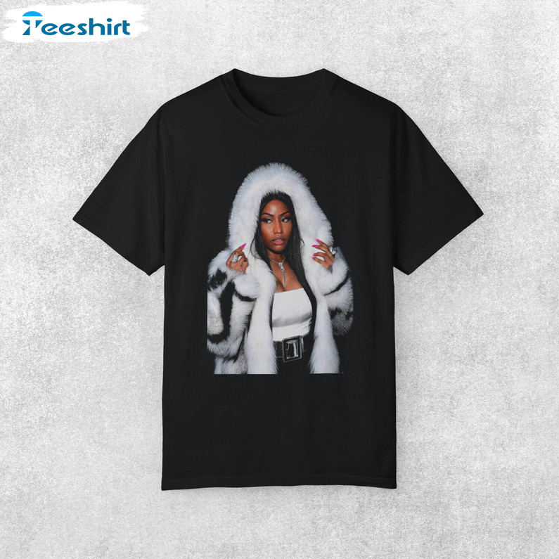 Hot Rapper Nicki Minaj Shirt, Unisex Cotton Sweater Hoodie