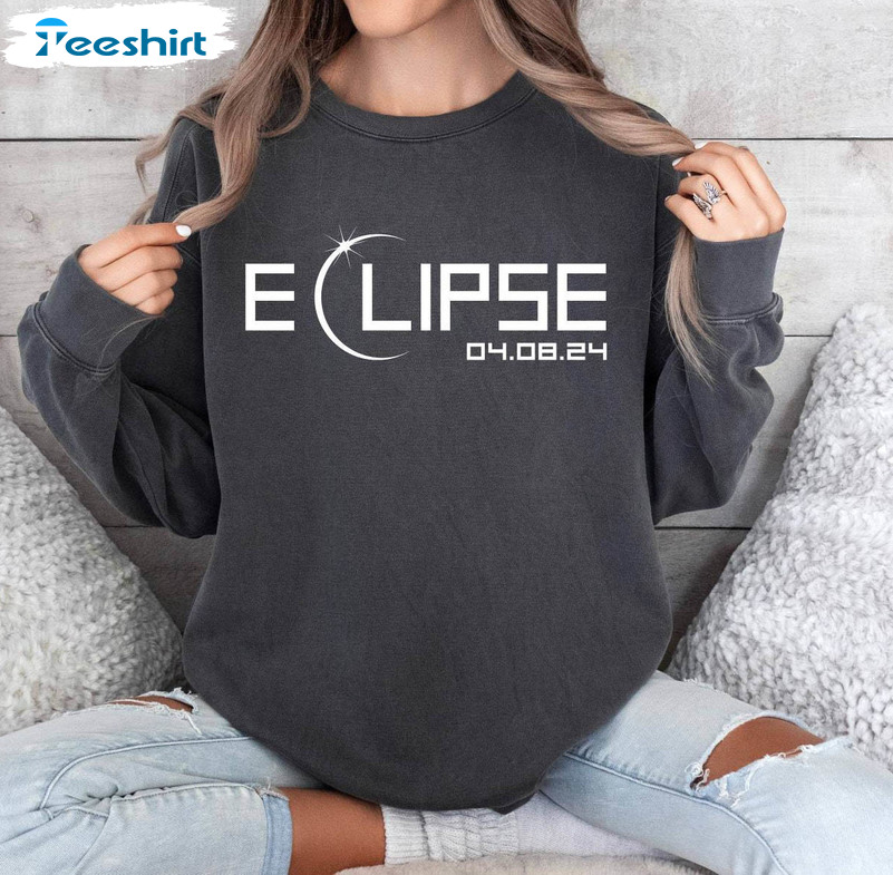 2024 Total Solar Eclipse Shirt, Astronomy Lover Hoodie Tank Top