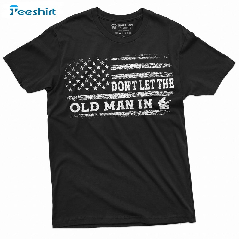 Vintage Don't Let The Old Man In Shirt, Guitarist Country Sweater Hoodie