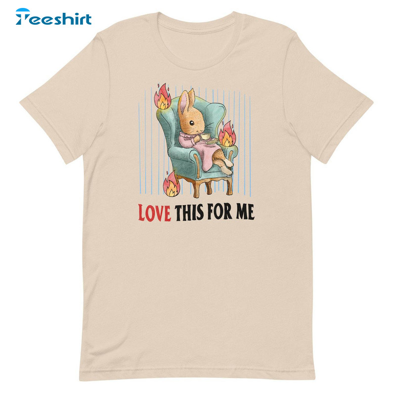 Vintage Love This For Me Shirt, Unisex Cotton Long Sleeve Tee Tops