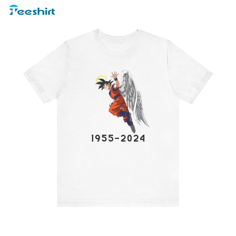 Akira Toriyama Angel Goku Shirt, Dragon Ball Z Crewneck Sweatshirt Tee Tops