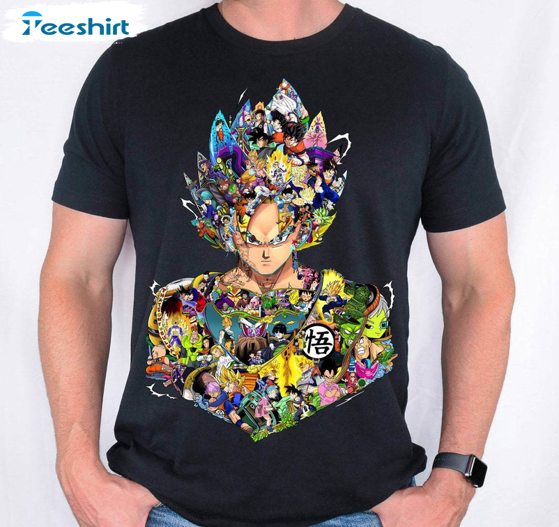 Dragon Ball Z Trendy Shirt, Of All Characters Akira Toriyama Sweater T-shirt