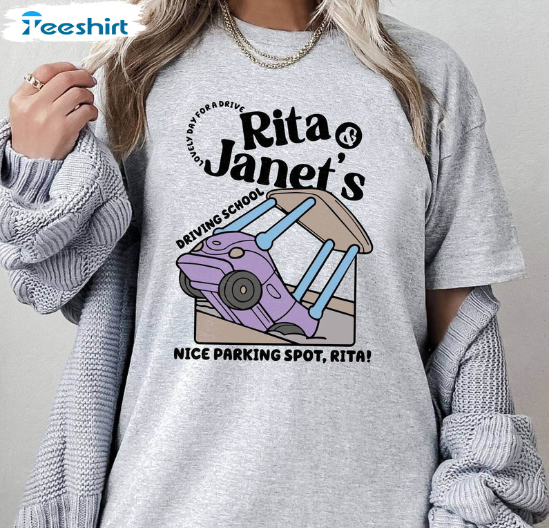 Rita And Janet Shirt , Driving School Funny Unisex T Shirt Short Sleeve