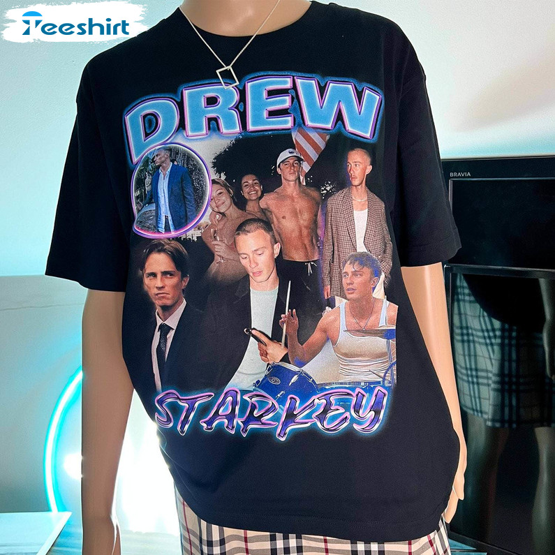 Drew Starkey Shirt, Trendy Unisex Hoodie Tee Tops