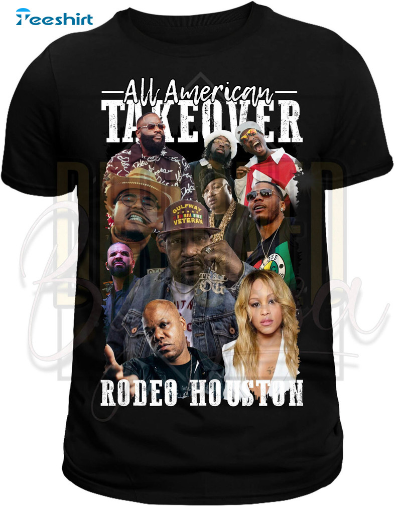 Bun B All American Takeover Trendy Tee Tops T-shirt