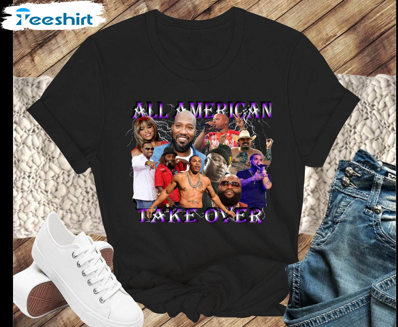 Bun B American Take Over Trendy Design Tee Tops T-shirt