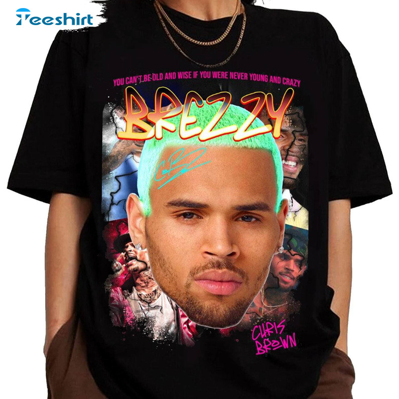 Chris Brown 11 11 Tour 2024 Vintage Shirt, Chris Brown 2024 Concert Sweater T-shirt