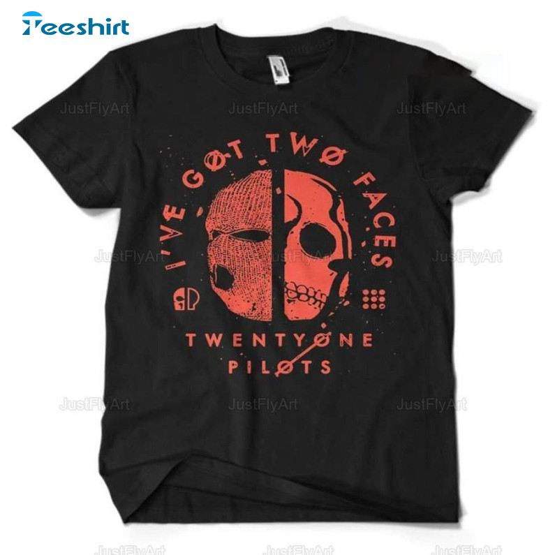 Twenty One Pilot Trendy Shirt, I Ve Got Two Faces Sweater T-shirt