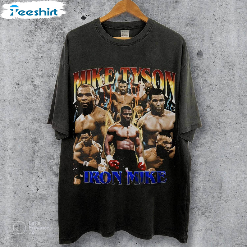 Vintage Mike Tyson Shirt, Retro Mike Tyson Iron Mike Sweater T-shirt