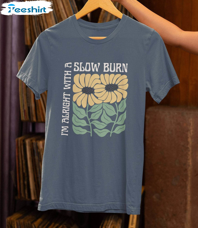 Kacey Musgraves Slow Burn Shirt, Kacey Musgraves Trendy Long Sleeve Tee Tops