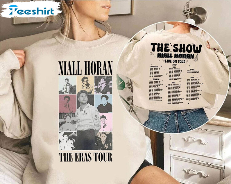 The Show Niall Live On Tour 2024 Shirt, Horan 2 Sides Tour Crewneck Sweatshirt Hoodie