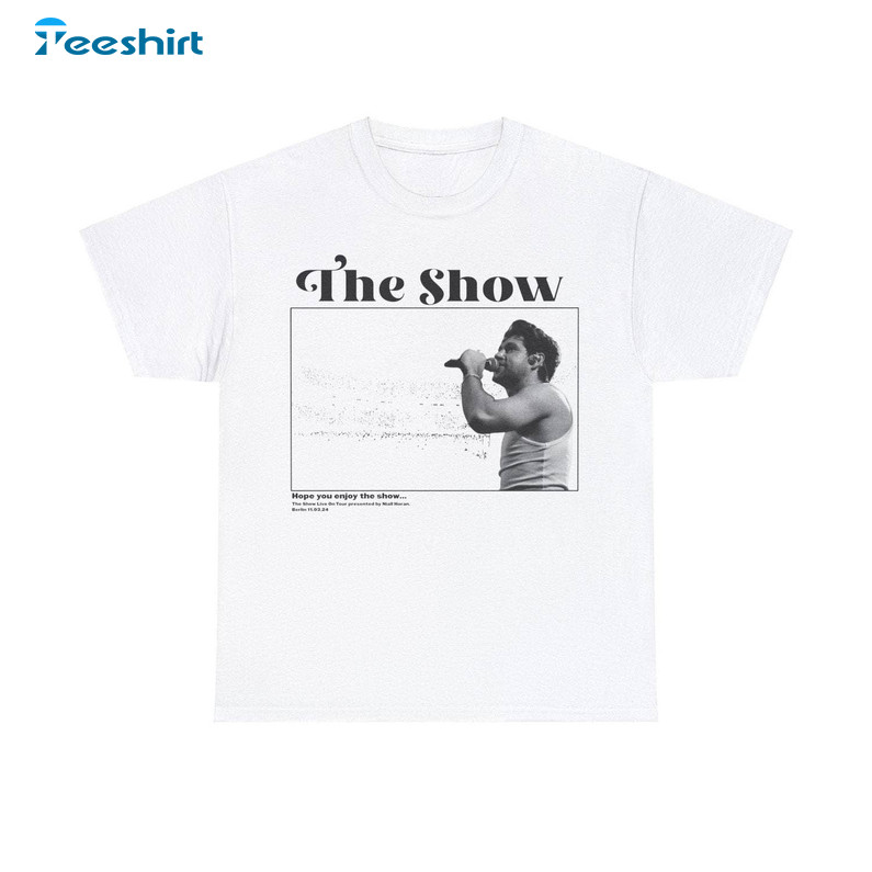 The Show Berlin Shirt, Niall Horan Tee Tops T-shirt