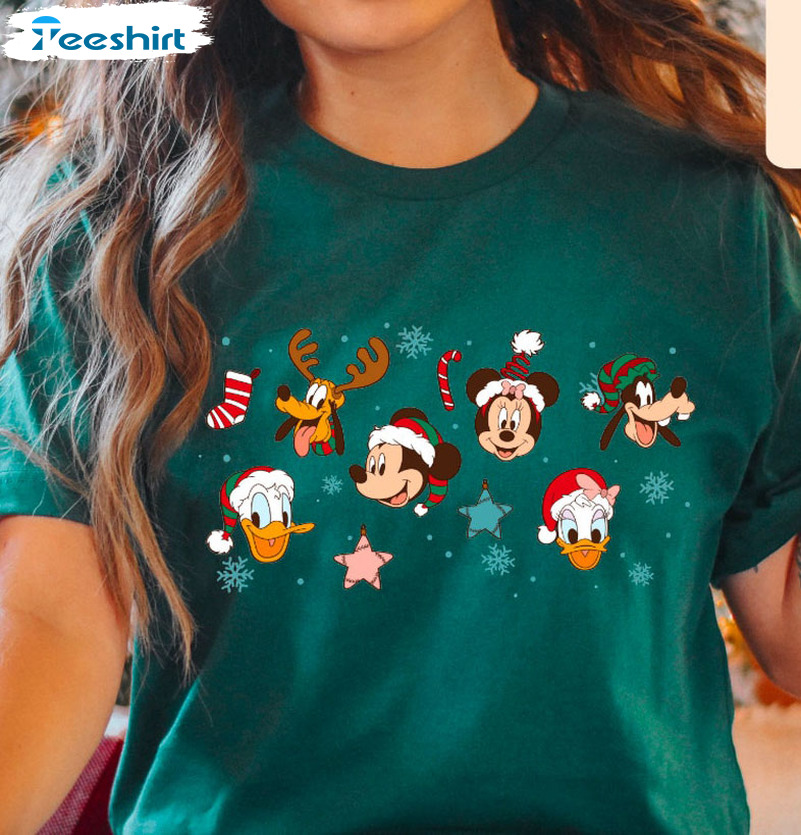 Mickey And Friend Christmas Shirt - Disney Ears Unisex T-shirt Long Sleeve