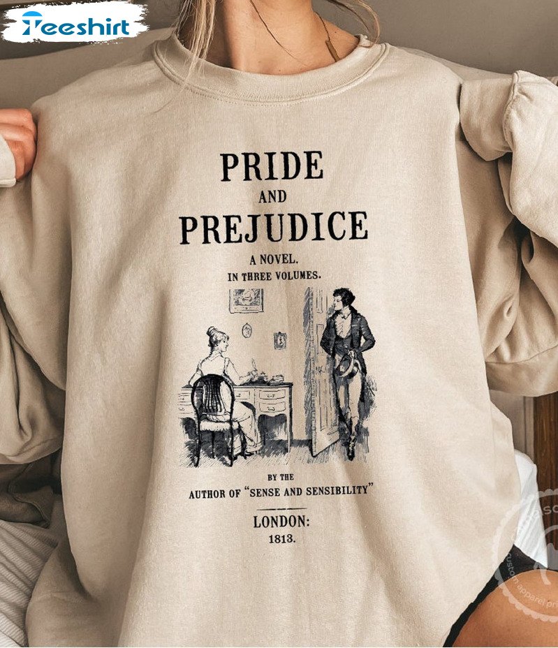 Pride And Prejudice Sweatshirt - Jane Austen Long Sleeve Tank Top