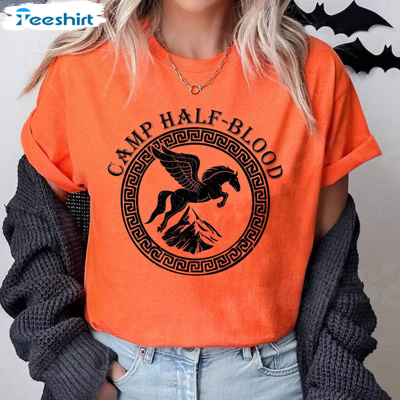 Camp Half Blood Shirt, Branches Camping Long Sleeve Sweater