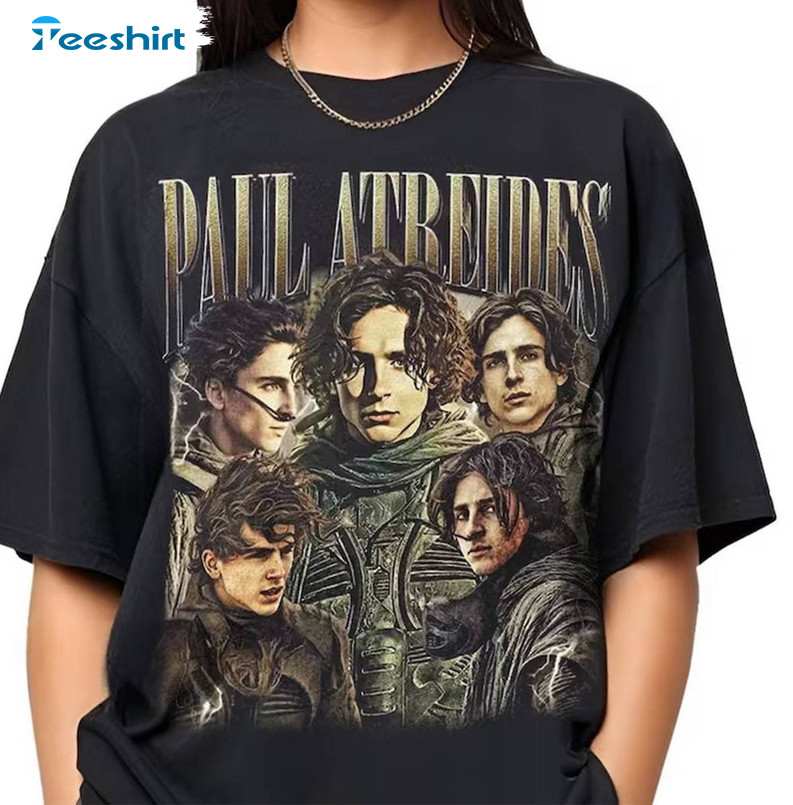 Limited Paul Atreides Timothee Chalamet Shirt, Vintage Paul Atreides Unisex Hoodie Long Sleeve