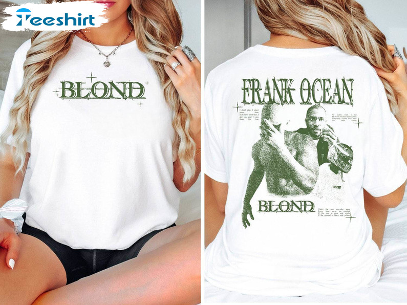 Frank Ocean Rap Music Shirt, Vintage Blond Album Long Sleeve Sweater