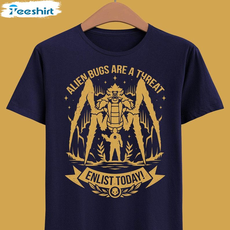 Enlist Today Shirt, Helldivers 2 Long Sleeve T-shirt