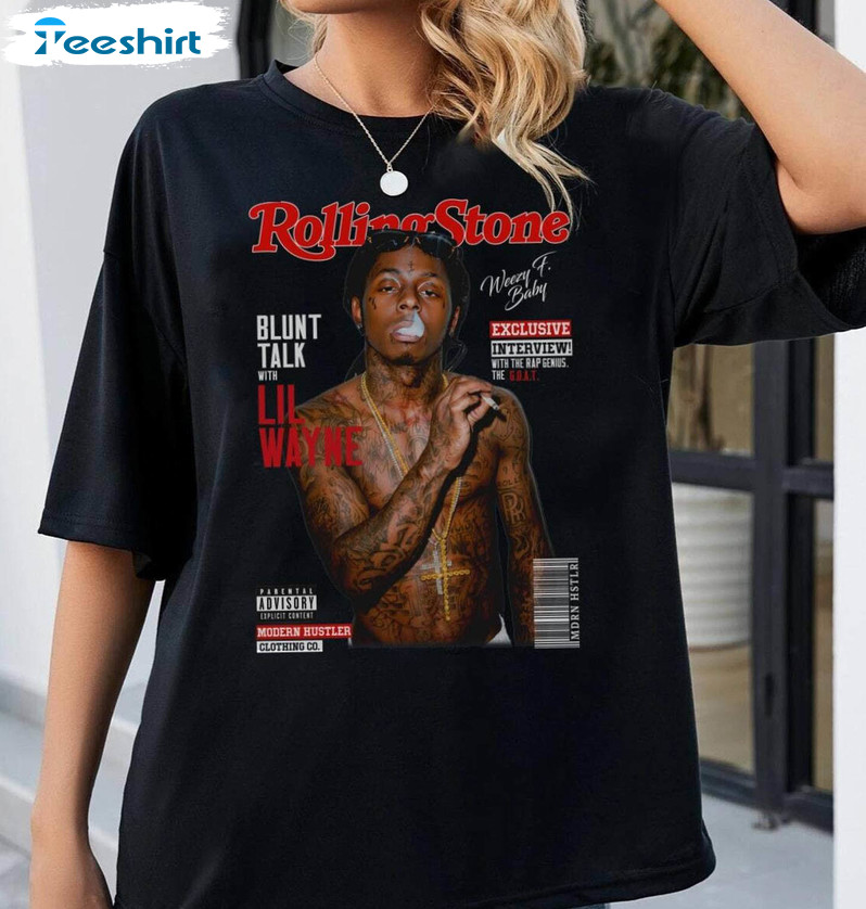 Lil Wayne Rolling Stone Shirt, Wayne Vintage Sweater Tank Top