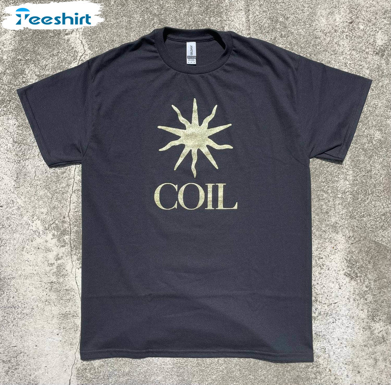 Coil Tee Trendy Crewneck Sweatshirt Tee Tops