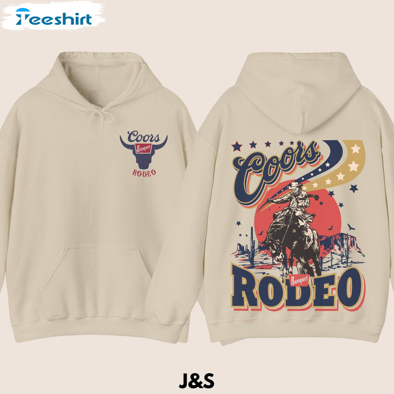 Coors Western Cowboy Shirt, Western Retro