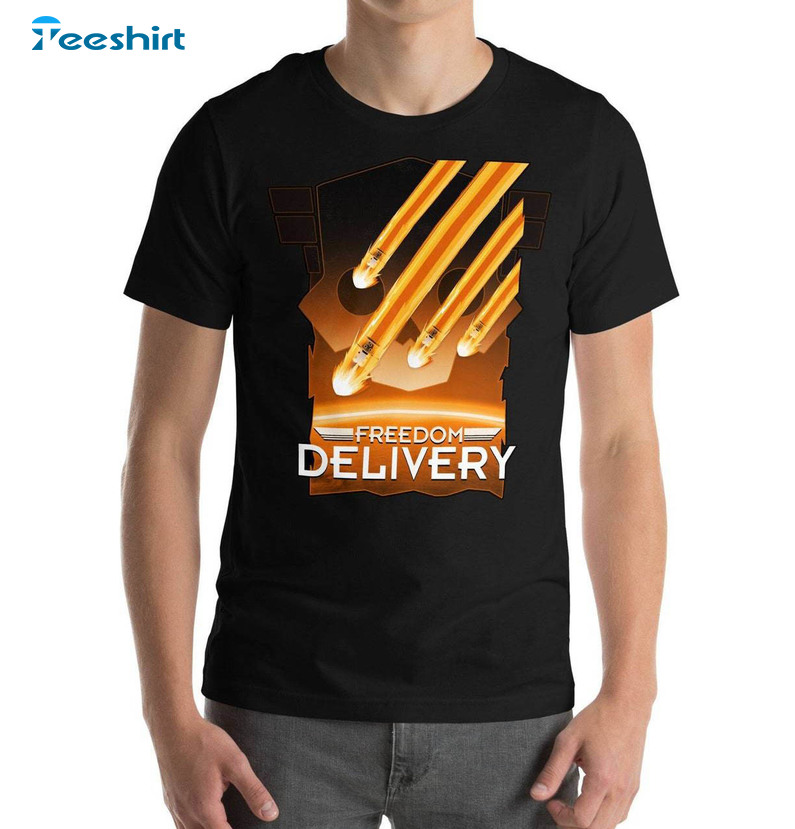 Freedom Delivery Helldivers 2 Trendy Long Sleeve T-shirt