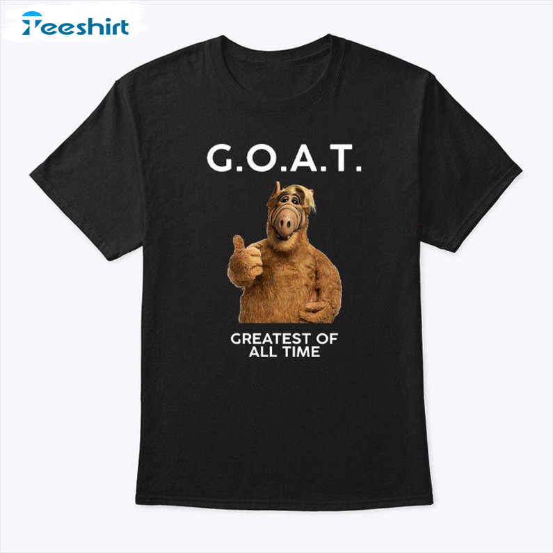 Ricky Stanicky Goat Greatest Of All Crewneck Sweatshirt Long Sleeve