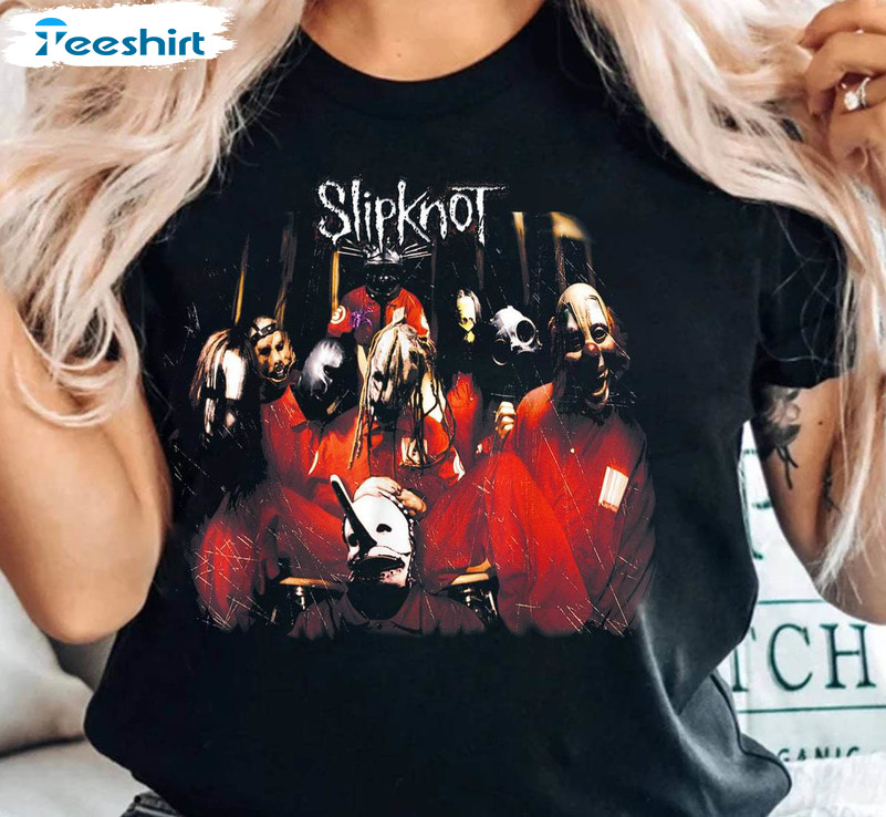 Slipknot Heavy Metal Rock Shirt, Rock Band Slipknot Long Sleeve Sweater