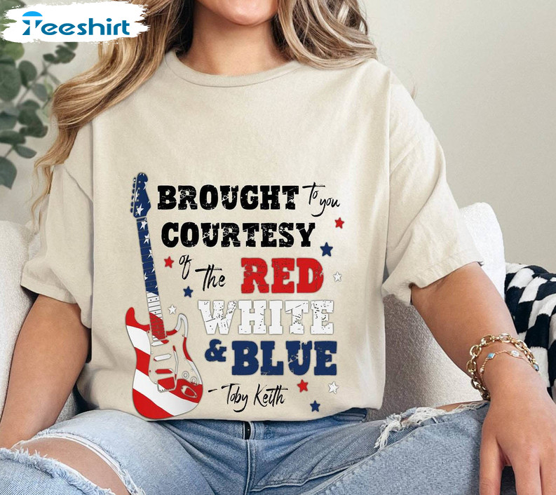 Red White Amp Blue Shirt, Toby Keith Country Music Tee Tops Hoodie