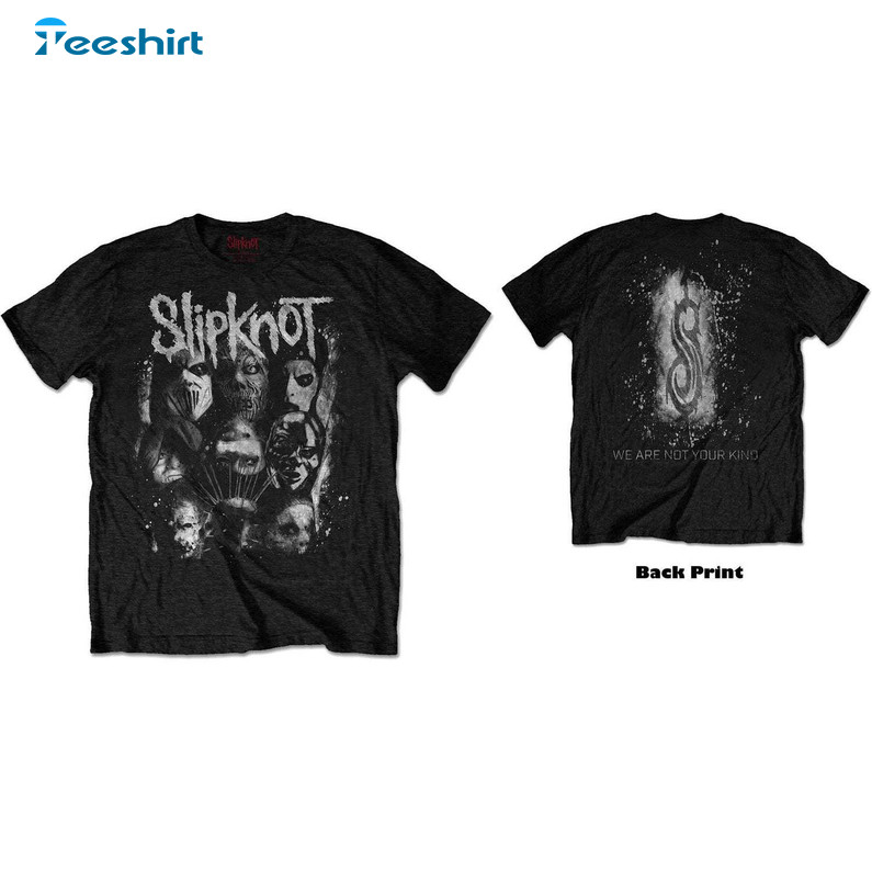 Slipknot Wanyk White Shirt, Slipknot Heavy Metal Rock Crewneck Sweatshirt Tee Tops