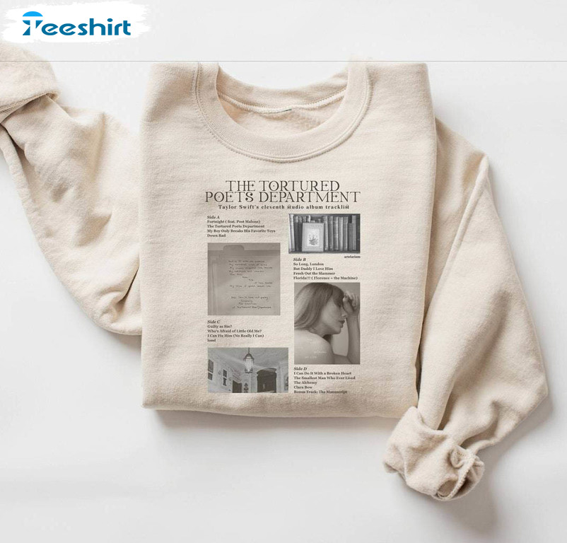 The Tortured Poets Department Shirt, Swiftie New Album Sweater T-shirt