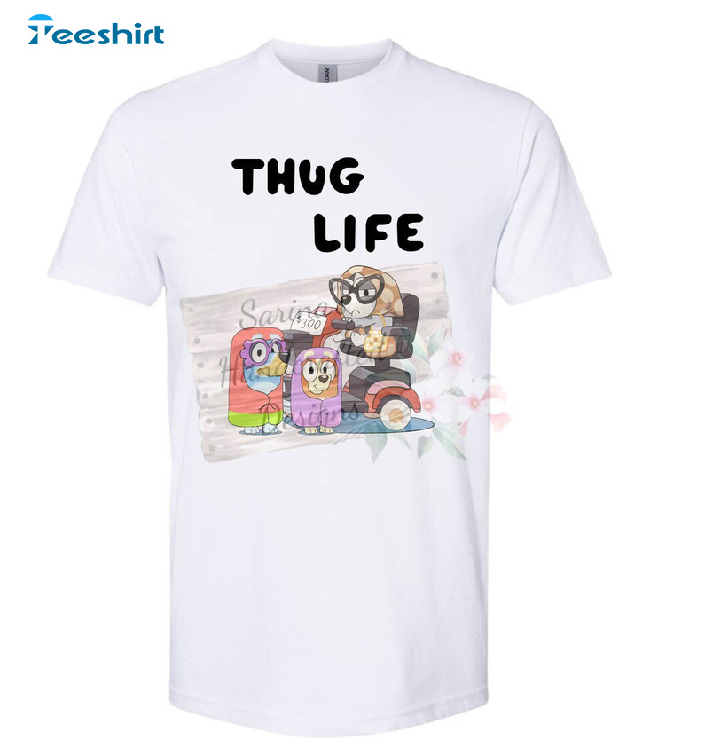 Thug Life Shirt, Cute Tee Tops T-shirt