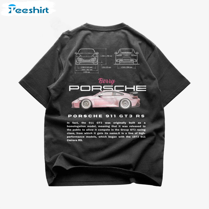 Limited Porsche 911 T Shirt, Need Money For Porsche Inspired Long Sleeve Sweater