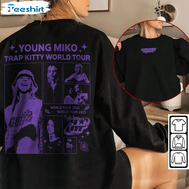 Young Miko Trendy Shirt, Young Miko World Tour 2023 Vintage Sweatshirt Unisex T Shirt