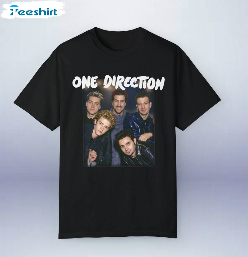 Nsync One Direction Shirt, The Original Boy Band Reunions Unisex Hoodie Long Sleeve